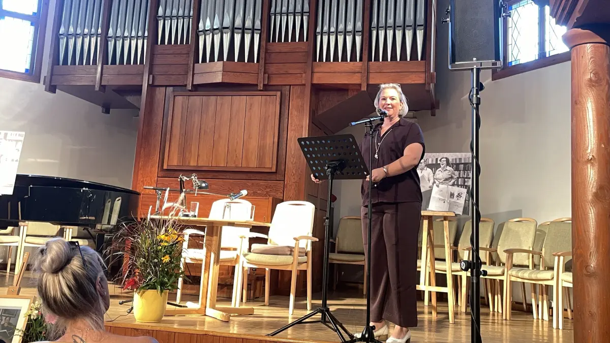 Würdigte Hildegard und Siegfried Schumacher: Sie haben tolle Bücher geschrieben und Verantwortung in politisch schwieriger Zeit übernommen, so die Bad Freienwalder Bürgermeisterin Ulrike Heidemann.