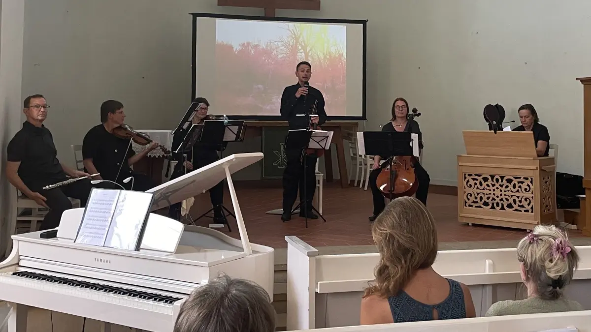 Konzert der Konsorten in der Seelower Stadtpfarrkirche: Musikalisch stand das Konzert ganz im Zeichen des Oderbruchs.