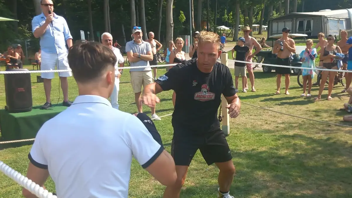 Training: Boxer Rico Müller aus Eberswalde gehört zu Deutschlands Besten in seinem Fach. Jetzt will er um die WM kämpfen.