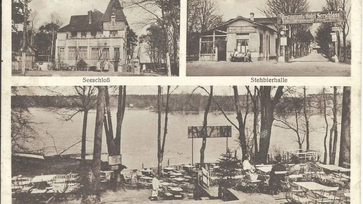 Seit 120 Jahren hat das "Seeschloss" in Eggersdorf am Bötzsee Tradition als Gastwirtschaft. Vor allem das Eiscafé ist weit über die Ortsgrenzen bekannt - wie es dazu kam.