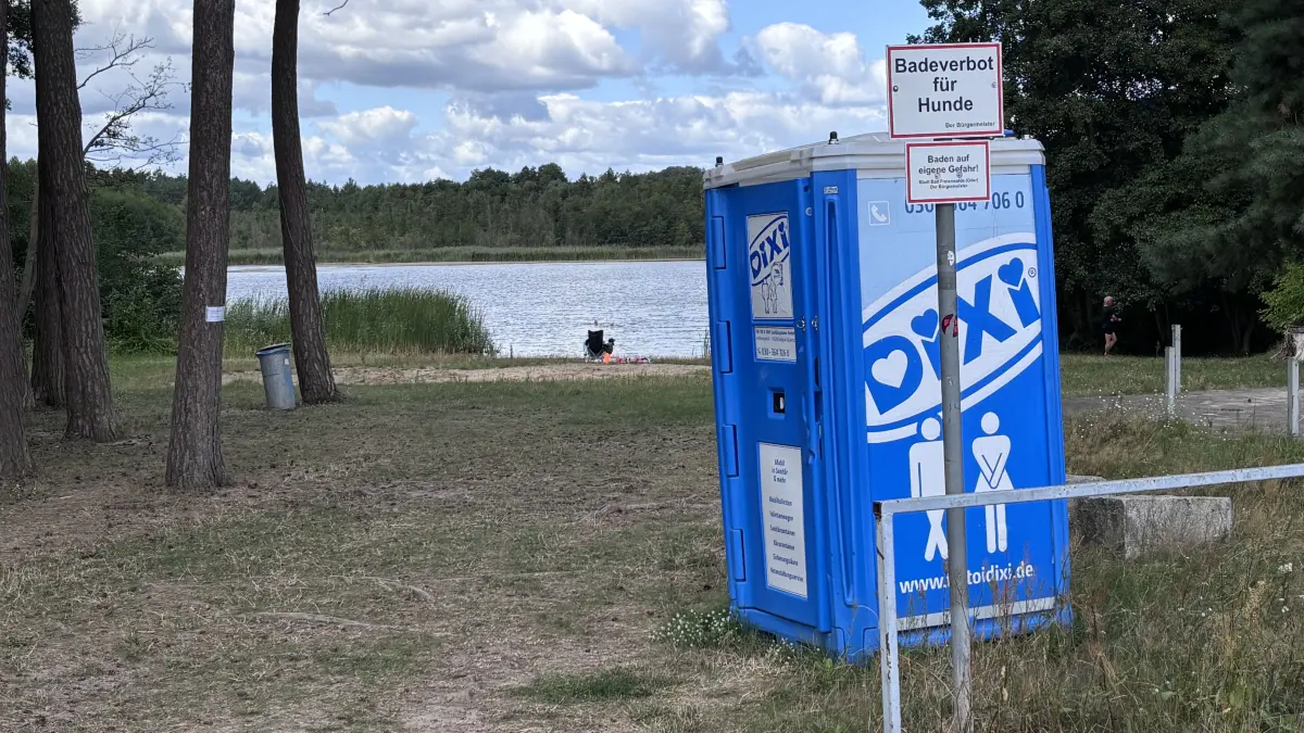Badestelle in Hohenwutzen: Wie die Stadt Bad Freienwalde die Situation für Badegäste am Großen Krebssee verbessert hat.