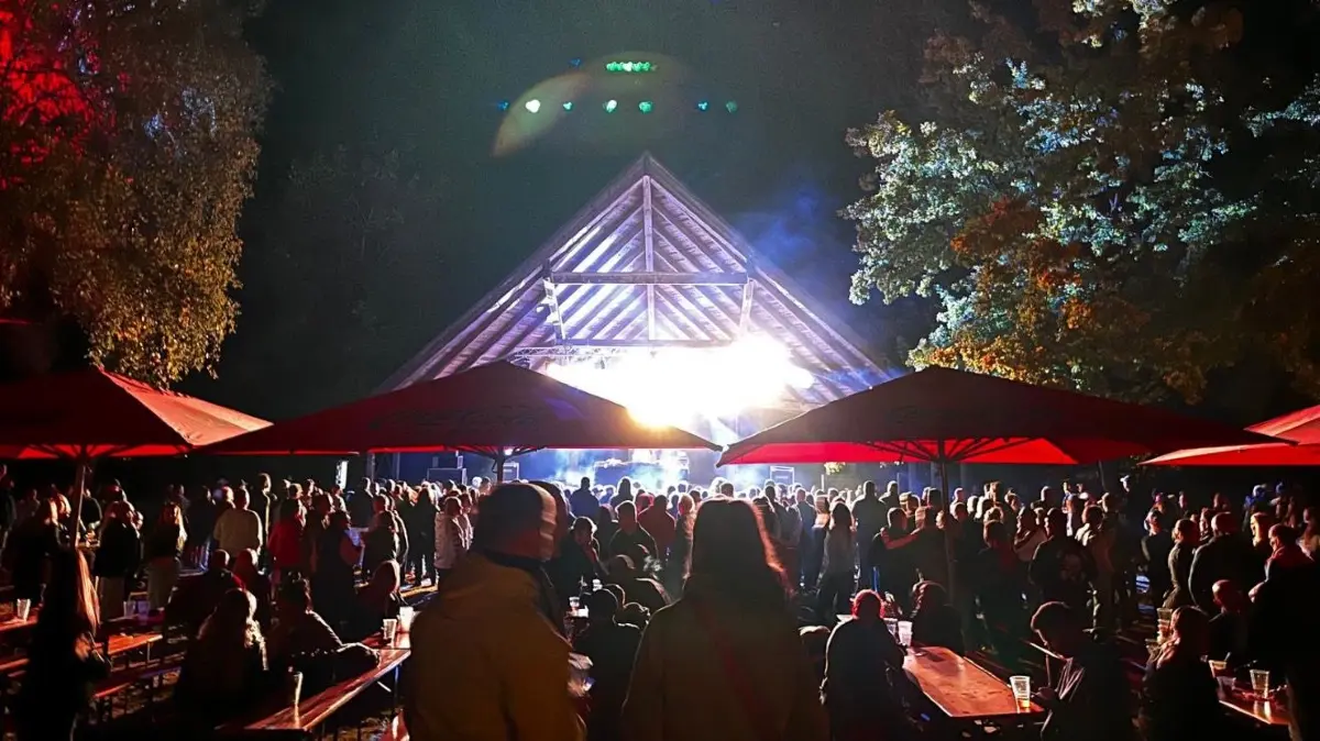 Die Maiwiese 2025 beim Auftakt von "Woltersdorf meets Electronic Music".