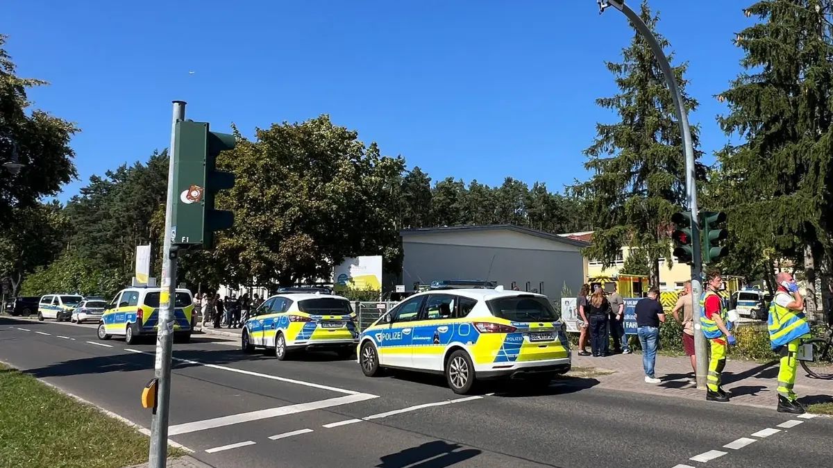 Polizei-Einsatz am Docemus-Schule