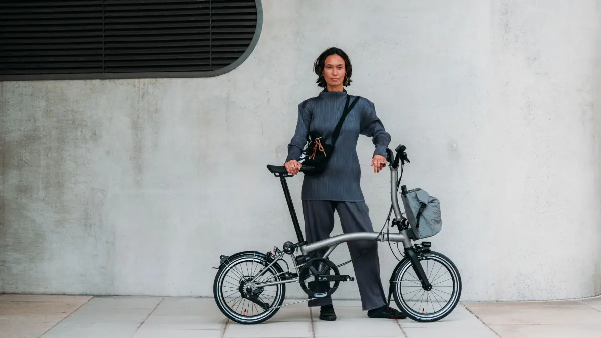 Brompton Electric T Line. One size fits all. Sattelhöhe und Lenkrad sind individuell einstellbar.
