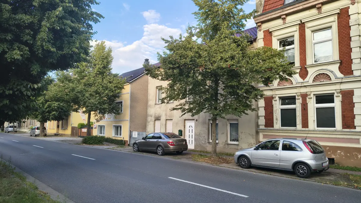 Die Hermann-Seidel-Straße in Oderberg. Die kurze Lebensgeschichte eines Mädchens, welches in die Fänge der nationalsozialistischen Euthanasie geriet, nahm in dieser Straße ihren Anfang.