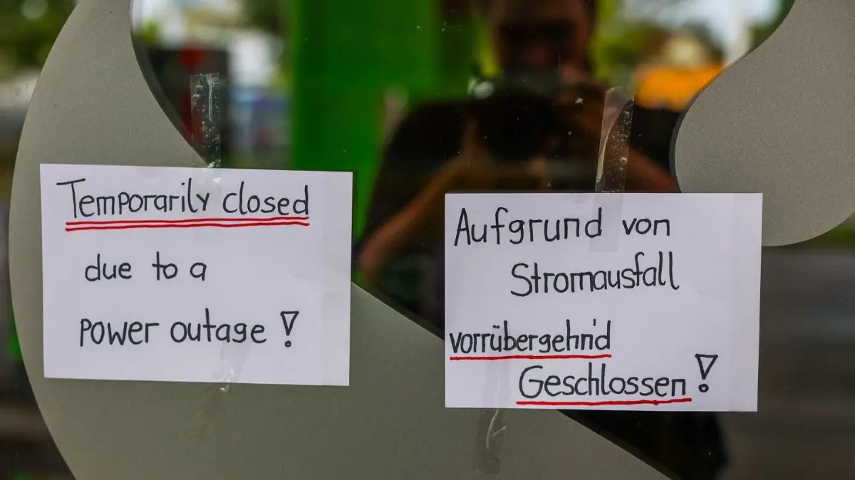 Stromausfall Havarie Strom Velten Kuschelhain Velten-Süd 28. August 2026