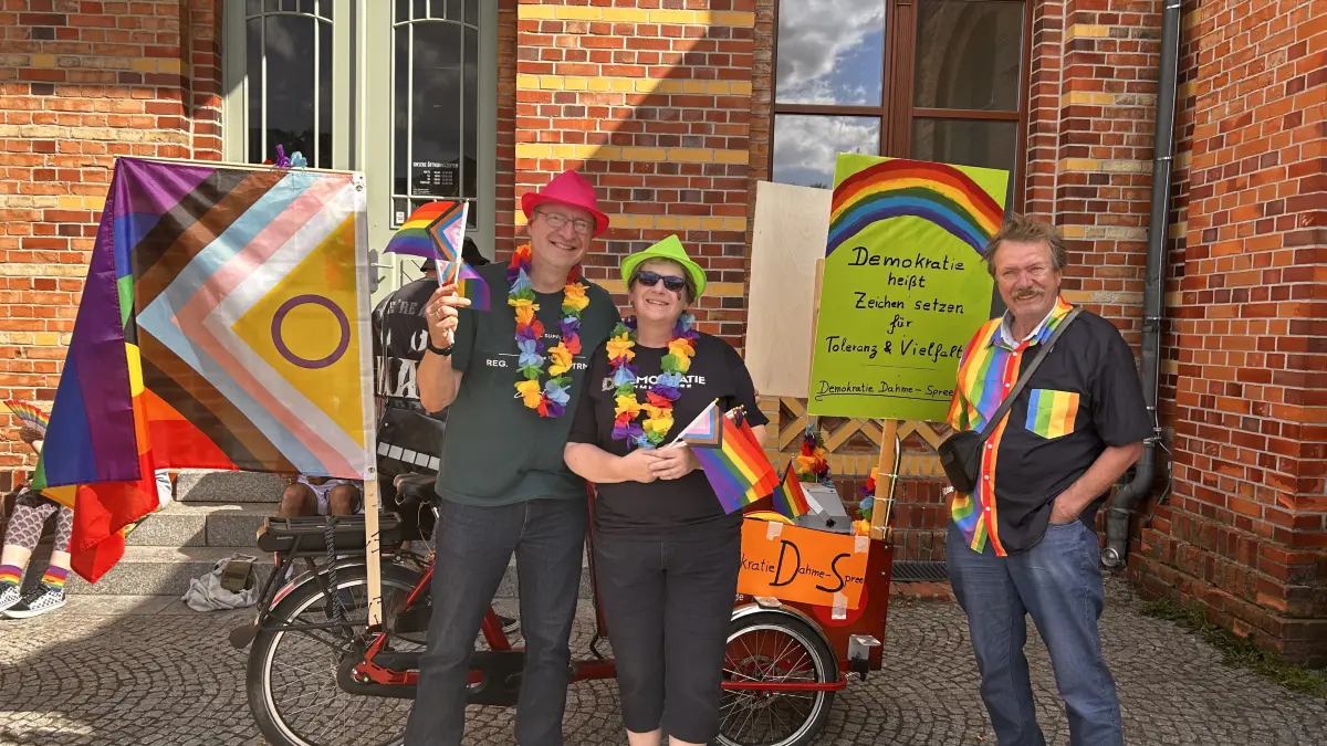 Christopher-Street-Day in Königs Wusterhausen