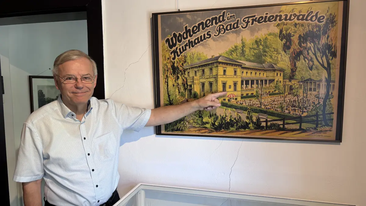 Kurstadt: Dr. Reinhard Schmook feiert am 1. September seinen 75. Geburtstag in Bad Freienwalde. Warum die Geschichte der Kur- und Badestadt mit gesundheitstouristischen Angeboten und ihre Entwicklung einen wichtigen Stellenwert in seinem Leben hat.