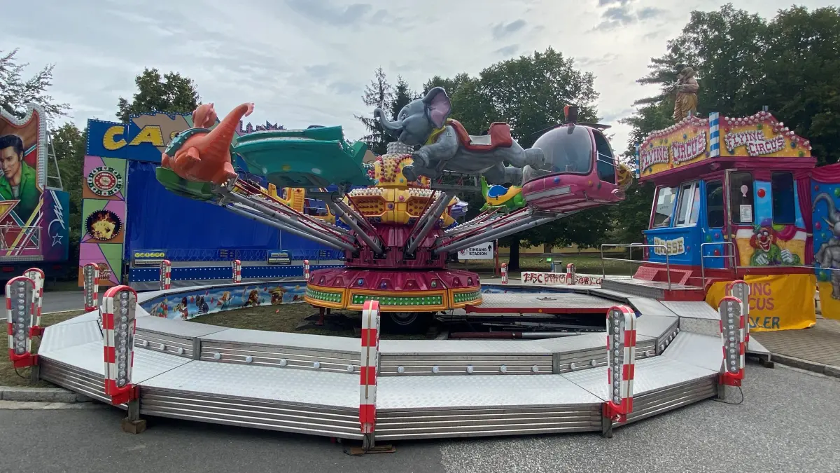 Karussell beim Stadtfest in Seelow 2026