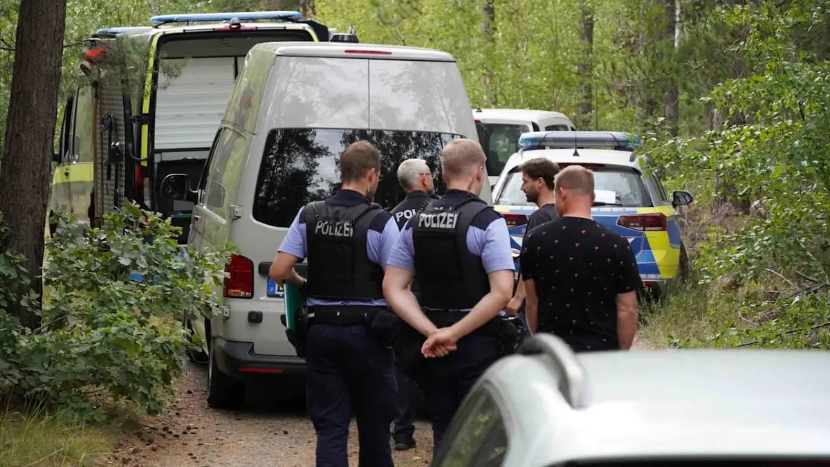 Die Polizei ist mit vielen Einsatzkräften im Landkreis Görlitz unterwegs.