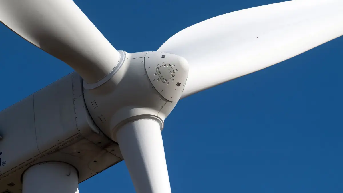 Eröffnung einer neuen Windkraftanlage