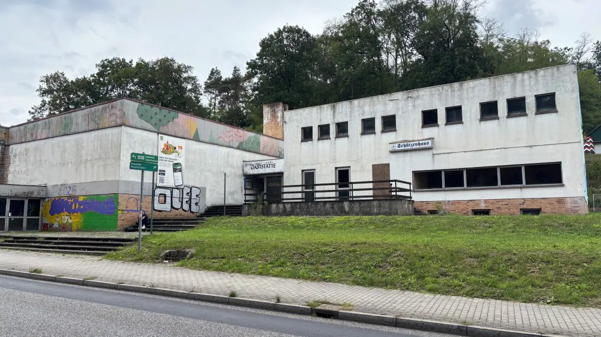 Das Schützenhaus in Neuzelle steht weiterhin leer
