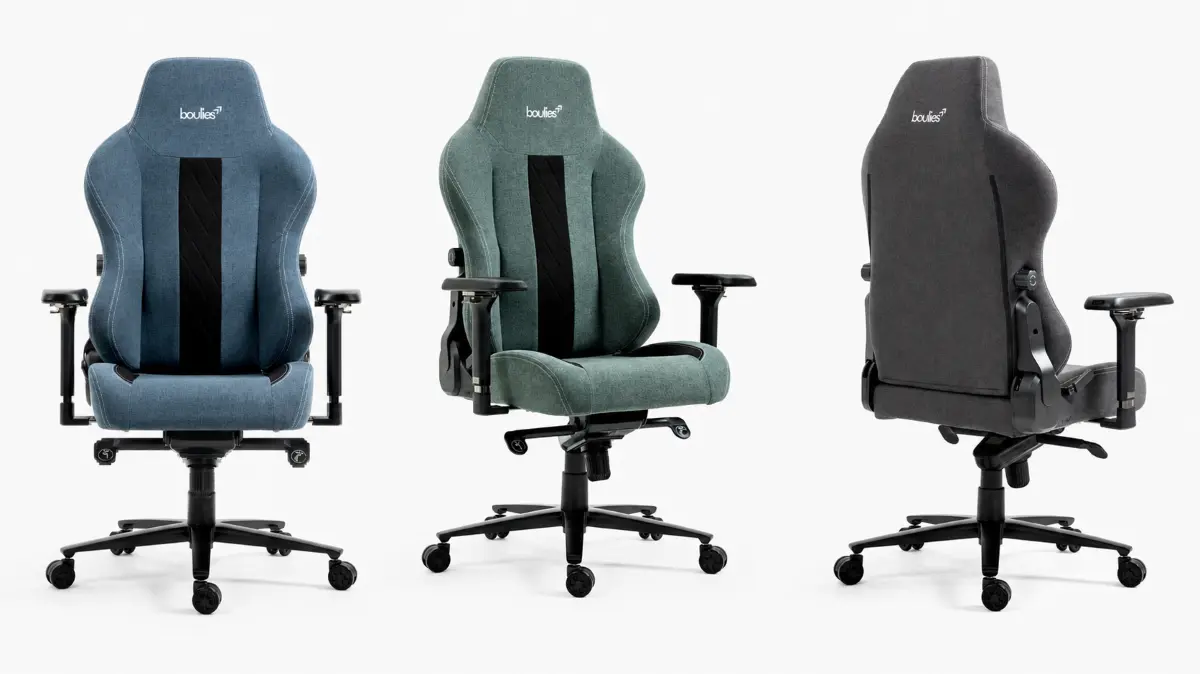 Boulies Master Chair: Verschiedene Farbem verschiedene Ansichten.