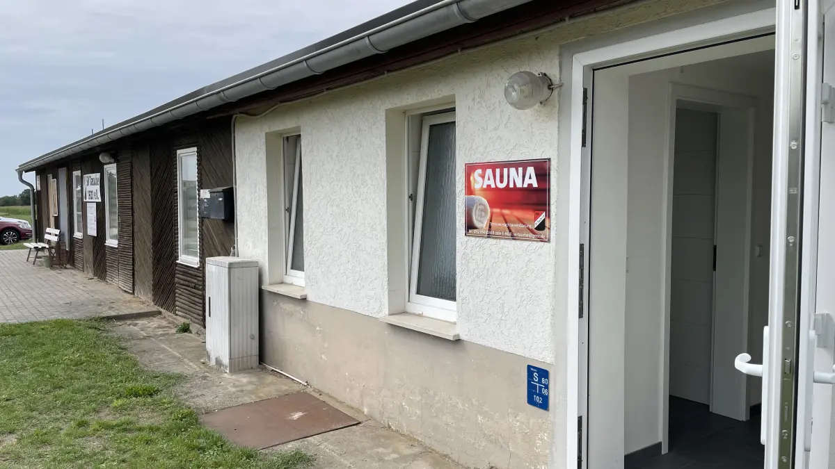 Sauna in Tauche