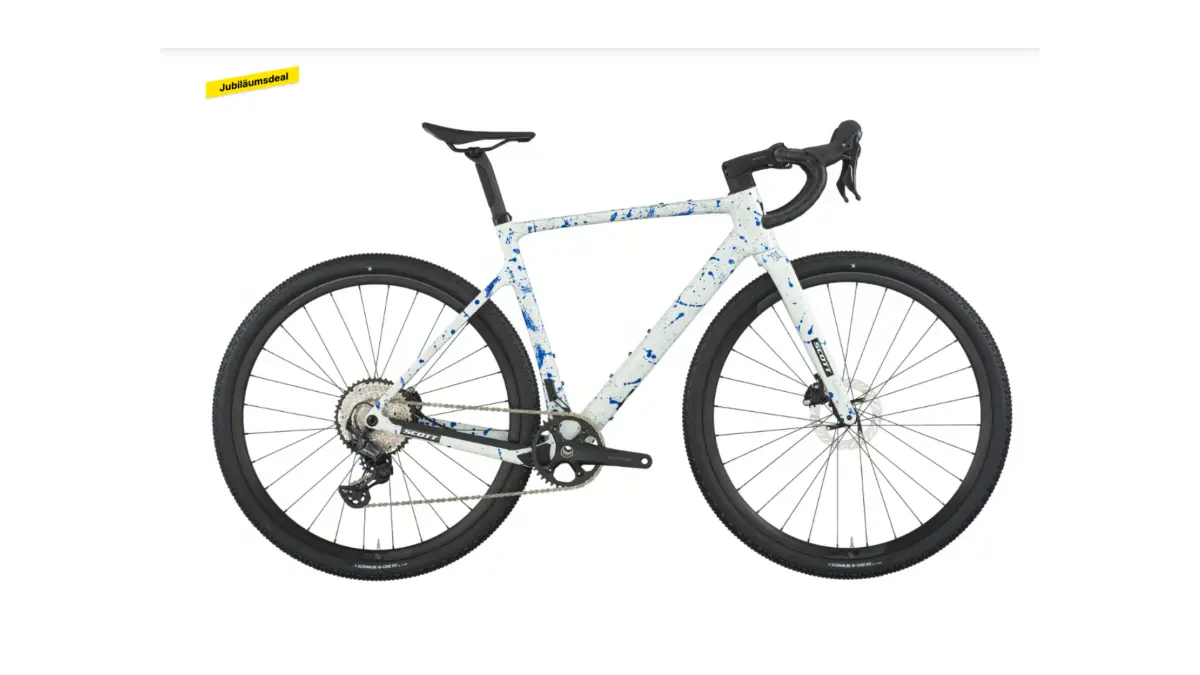 Scott Addict Gravel 30 Gravel Bike 28 Zoll weiß.