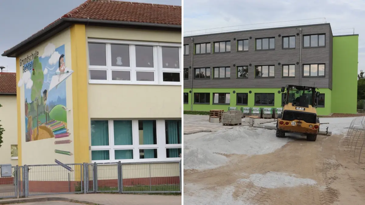 Wie weiter nach der Grundschule? Bisher missen Kinder aus Rehfelde mit Abschluss der 6. Klasse in die gerade erweiterte Oberschule Müncheberg (rechts) oder nach Strausberg. Doch um eine weiterführende Schule im Heimatort wird auf Kreisebene weiter diskutiert.