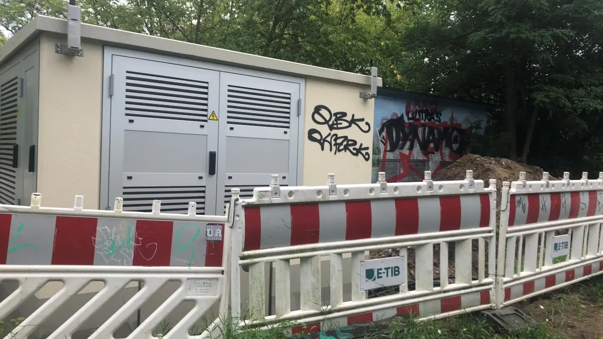 Neues Trafo-Häuschen in Eisenhüttenstadt