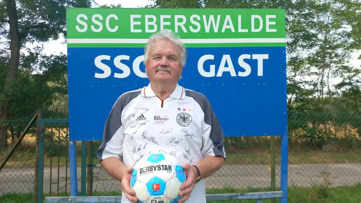 Seit über 60 Jahren im Barnimer Fußball aktiv: Trainer-Legende Reinhard Segeth.