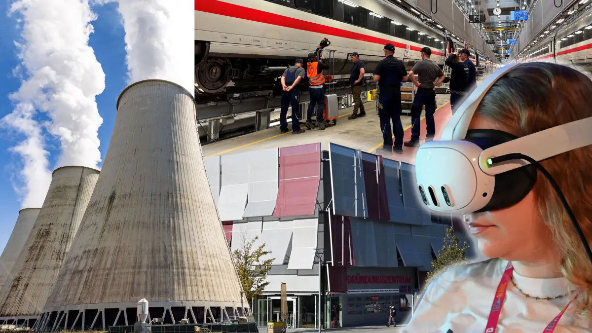 Montage Strukturwandel