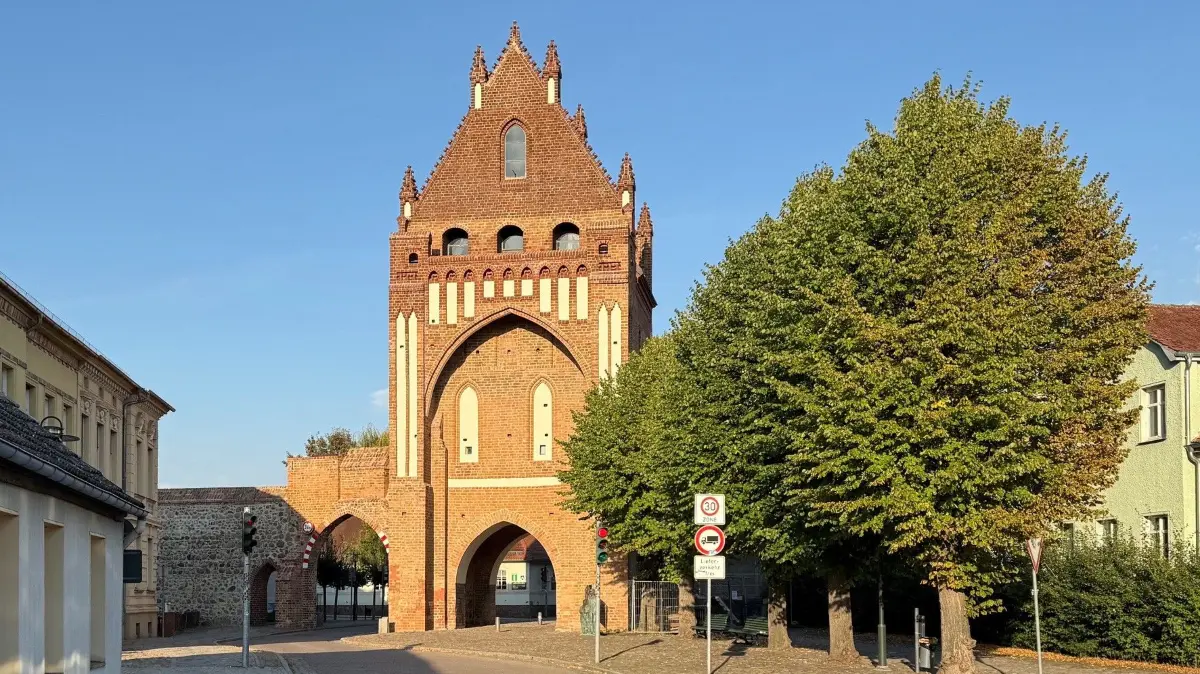 Ruppiner Tor in Gransee nach der Restaurierung 2026