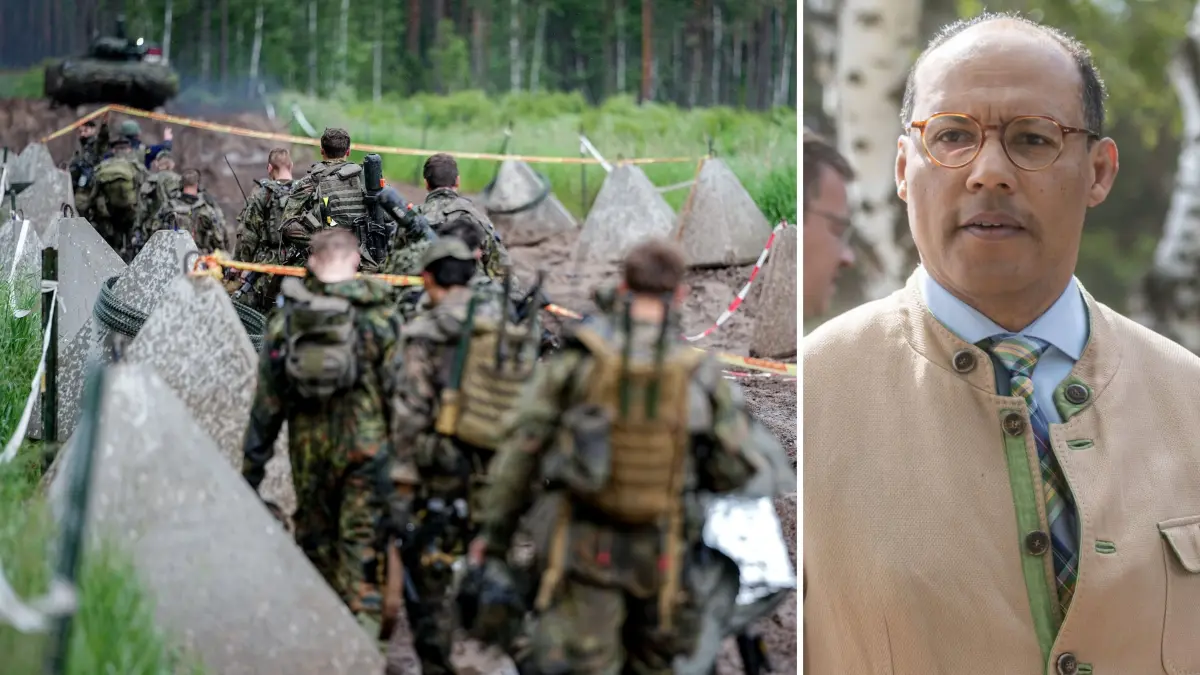 André Prusa ist ausgebildeter Panzergrenadieroffizier und ist aktuell für drei Wochen für einen Reservedienst bei der Bundeswehr freigestellt.