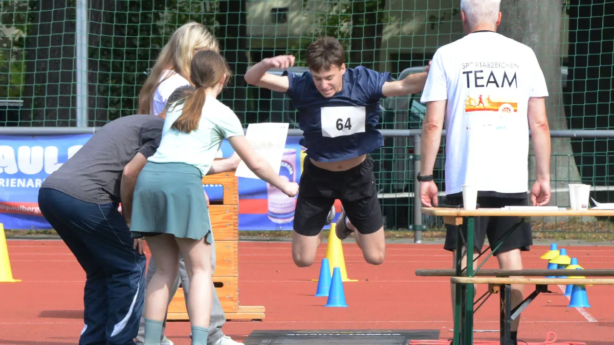 In Bernau kann am Wochenende das Deutsche Sportabzeichen abgelegt werden.