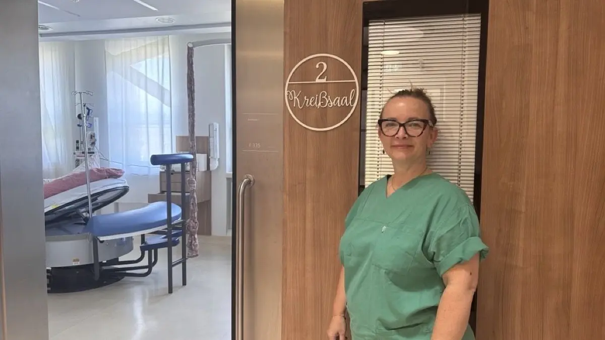 Hebamme Caroline Jooß ist Hebamme im Immanuel Klinikum Rüdersdorf.