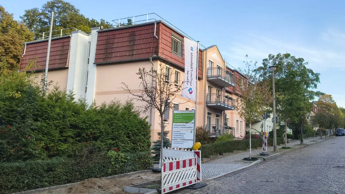 Das Hanna-Heim in der Danckelmannstraße in Eberswalde