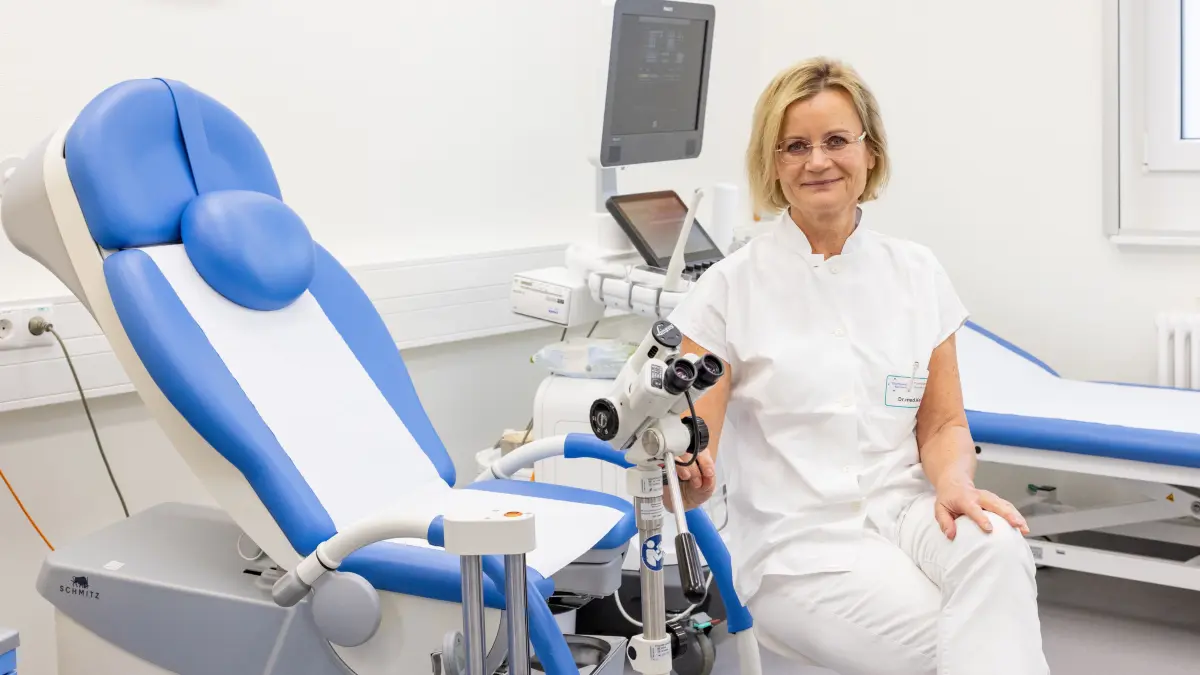 Dr Elke Keil, Chefärztin der Gynäkologie und Geburtshilfe der Kliniken Oberhavel