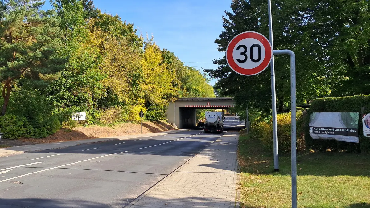 Neue Tempo-30-Abschnitte auf Hauptverkehrsstraßen in Oranienburg, wie hier in Lehnitz,