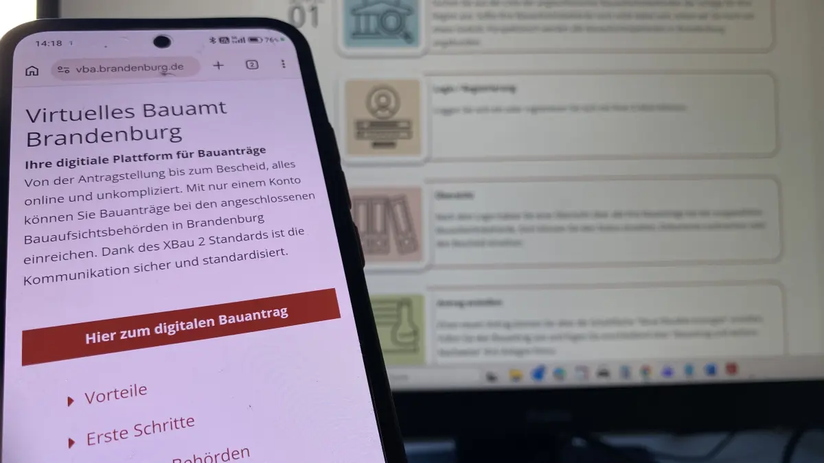 Kein Papier mehr: Wer einen Bauantrag in Oder-Spree stellt, kann das jetzt komplett digital erledigen. Welche Pläne hat der Landkreis für weitere Online-Dienste?