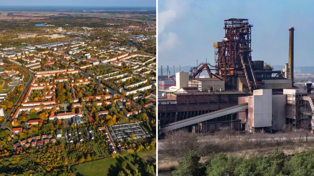 Stadt und Werk sind in Eisenhüttenstadt eng verbunden. Doch wie geht es weiter?