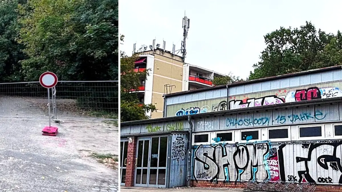 Baustelle für die neue Gesamtschule bei der Morus-Oberschule. Schulangehörige und Anlieger müssen sich jetzt auf längere Bauarbeiten einstellen.