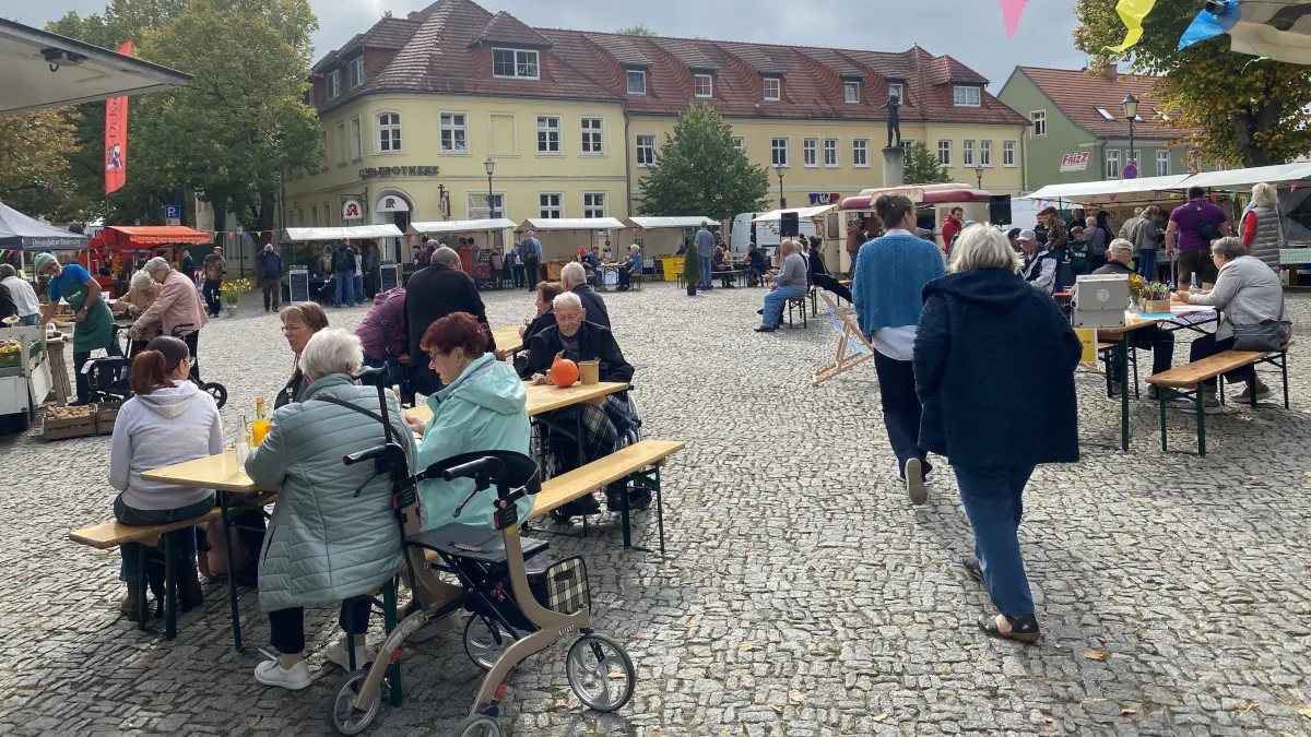 Food for Tomorrow-Markt in Seelow