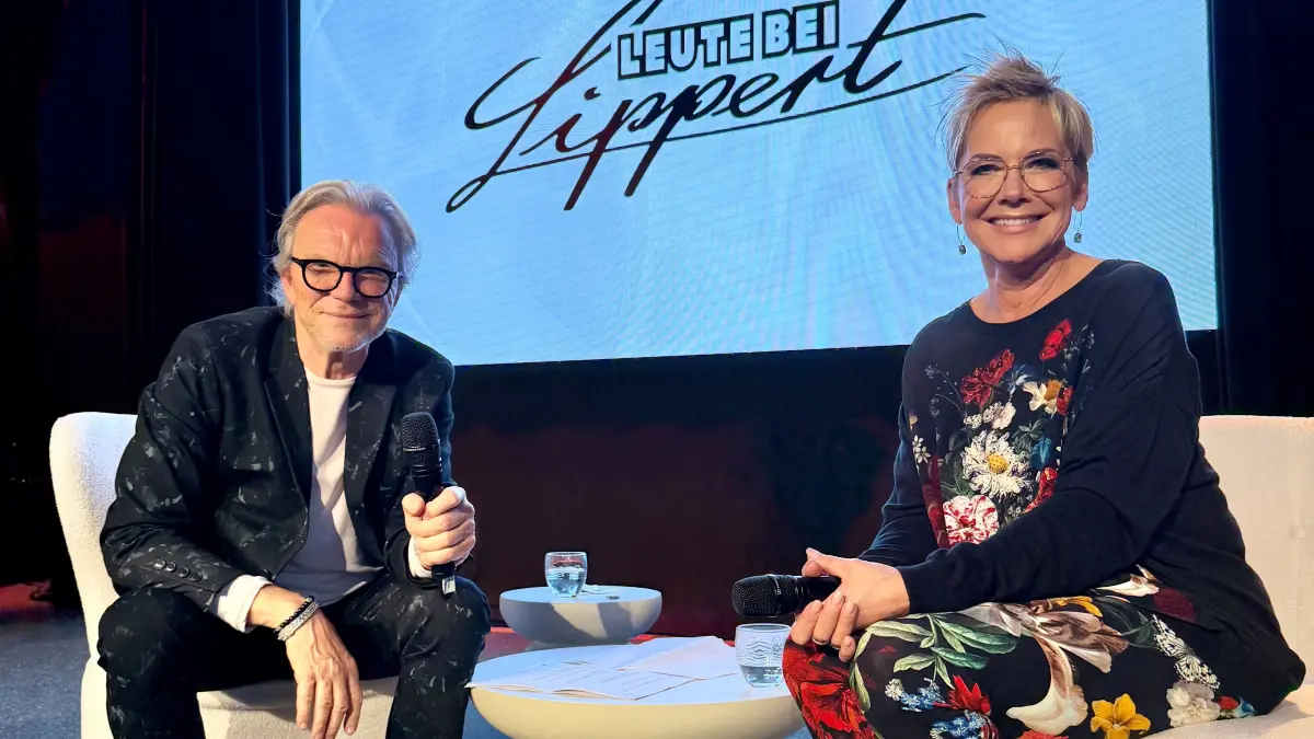 Traum-Duo im Theater am See in Bad Saarow: Wolfgang Lippert hatte Inka Bause zu Gast.