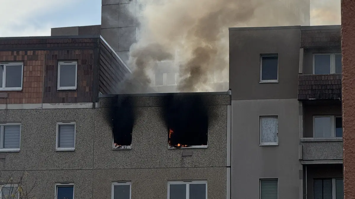 In der Berliner Straße in Frankfurt (Oder) hat es einen Wohnungsbrand gegeben.