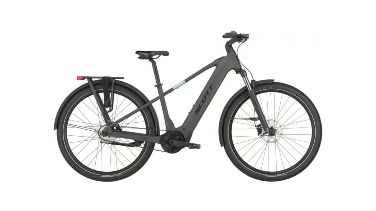 Scott SUB 20 Belt E-Bike Trekkingrad Herren 29 Zoll grau.
