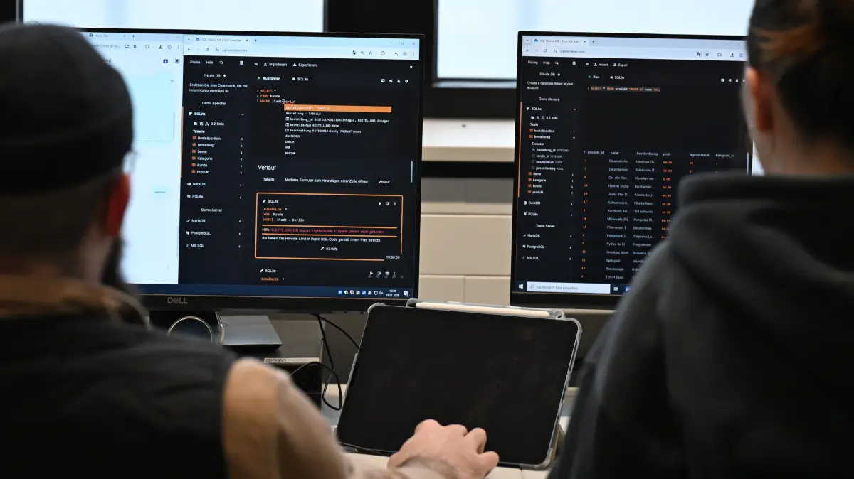 Die Schüler am Gauß-Gymnasium in Frankfurt (Oder) bekommen neue Computertechnik - dank einer selbst initiierten Spendenaktion (Symbolbild)