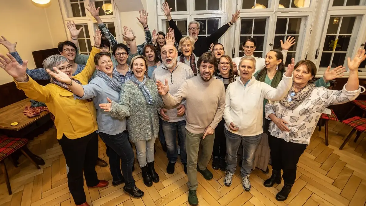 Frankfurt (Oder). Gospelchor "Heavenly Voices", Bild von 2026. Foto: Holger Pätzeldt