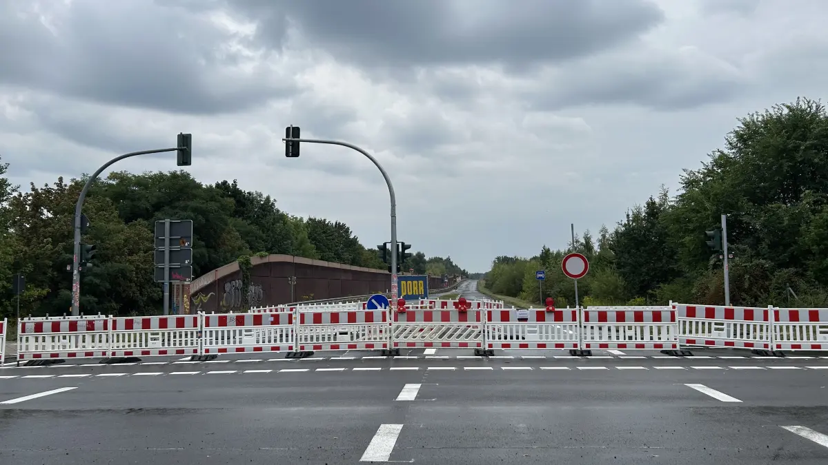 Der letzte Bauabschnitt der B179-Sanierung ist fast fertig.