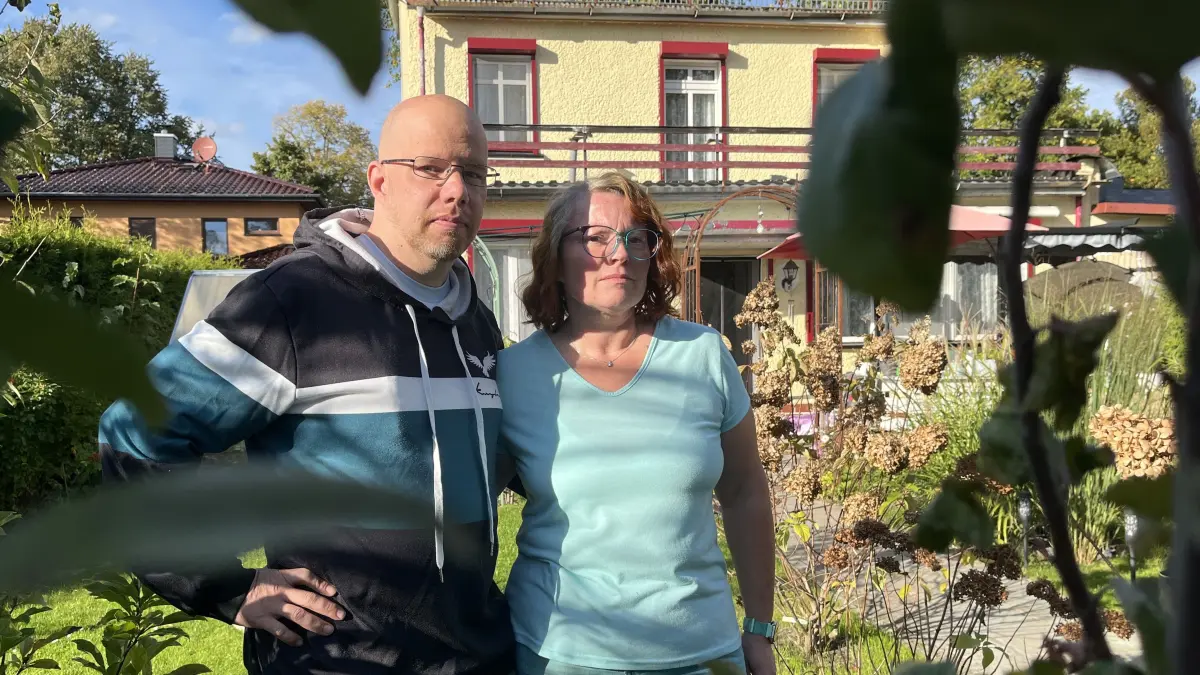 Daniel Mittank (l.) und Mandy Mittank Friedrichsthal