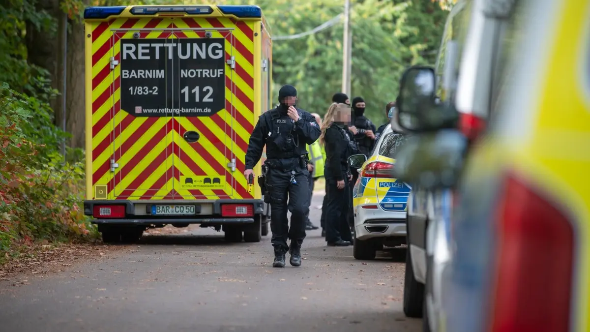 In Ahrensfelde war die Polizei im Einsatz, 15.10.26