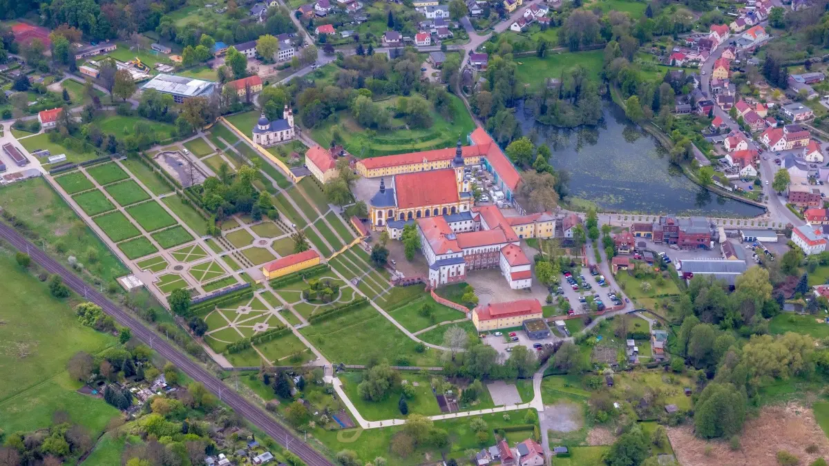 Luft Neuzelle Klosteranlage 2024
