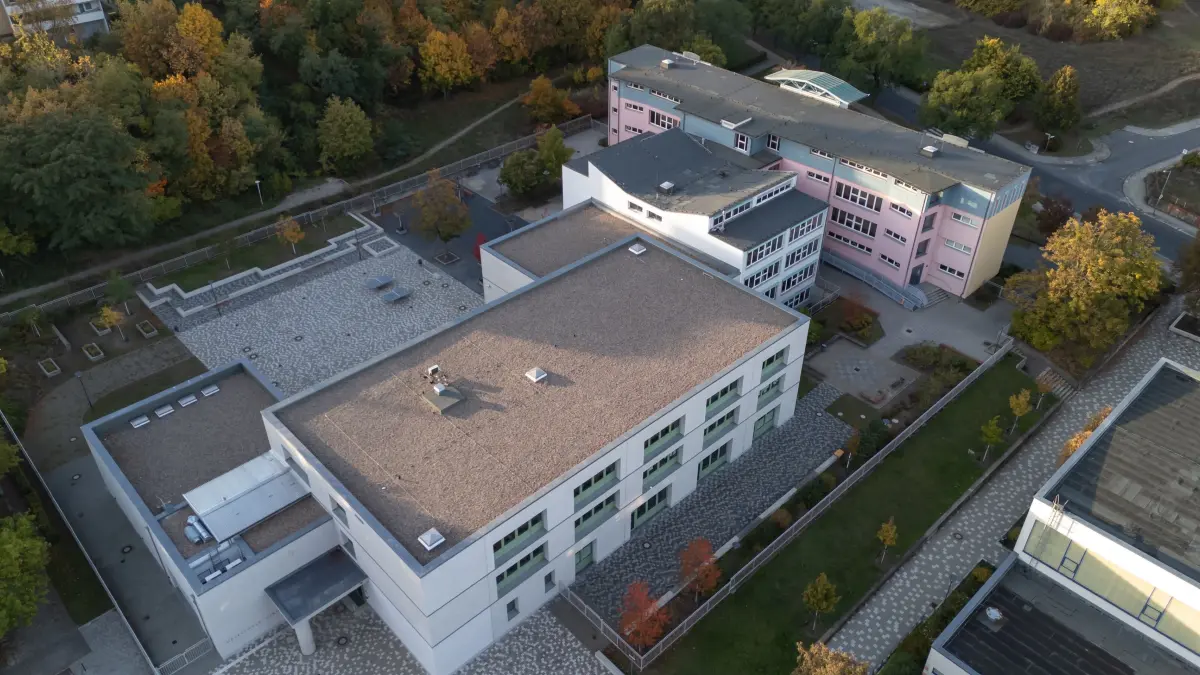 Die Huttenoberschule im Oktober 2026