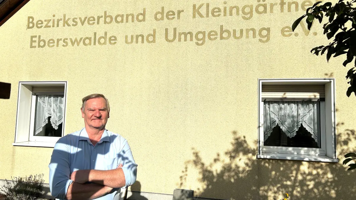 Zu Unrecht an den Pranger gestellt? Roland Krenz (65), der Vorsitzende des Bezirksverbandes der Kleingärtner in Eberswalde und Umgebung, wehrt sich gegen die massiven Vorwürfe unzufriedener Pächter. Wie lauten seine Argumente?