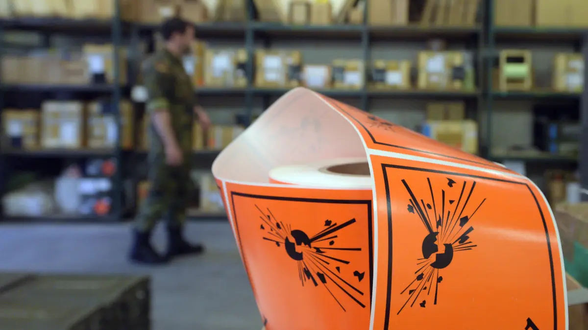 Der Bundeswehrstandort Schneeberg gehört zum Munitionsversorgungszentrum Ost. Von einem solchen Depot aus werden Bundeswehr-Standorte mit Munition versorgt (Symbolfoto).