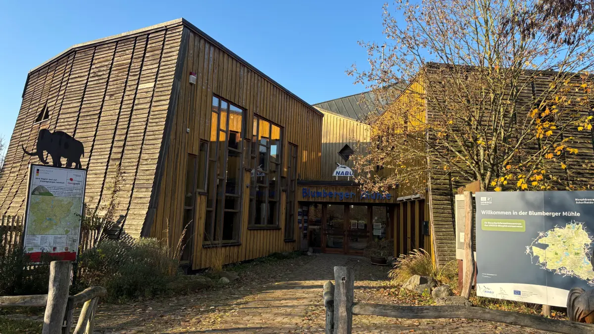 Das Nabu-Naturerlebniszentrum Blumberger Mühle ist zu jeder Jahreszeit einen Besuch wert. Hier gibt es auch ein vielfältiges Herbstferienprogramm.