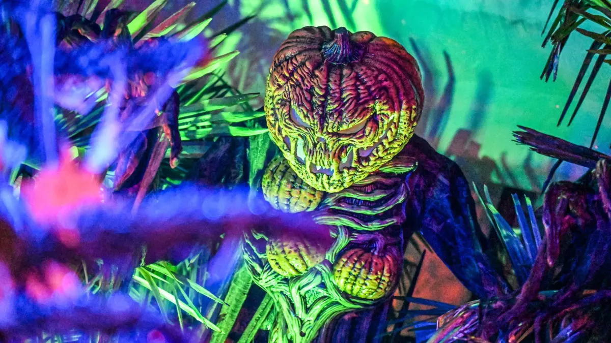 Gruselhaus der Familie König: Gruselhaus der Familie König (zu dpa: «Für diese Familie ist Halloween wichtiger als Weihnachten»)