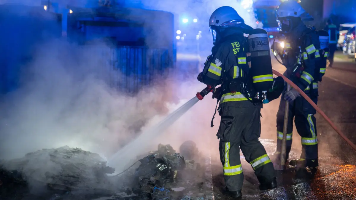 In Strausberg Hegermühle mussten Einsatzkräfte der Feuerwehr einen Brand löschen.